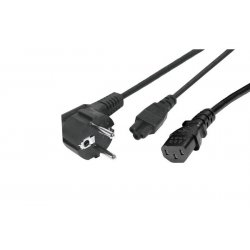Power Y cord Black- C13 C5 - 1.80 m