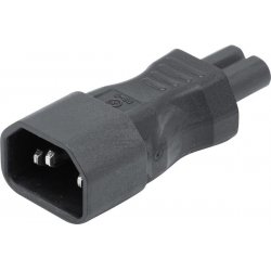 Iec C14 / iec C5 adaptator