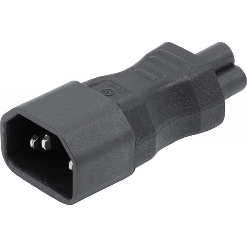 Iec C14 / iec C5 adaptator