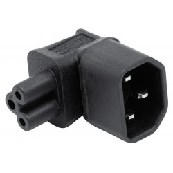 Iec C14 / iec C5 adaptator