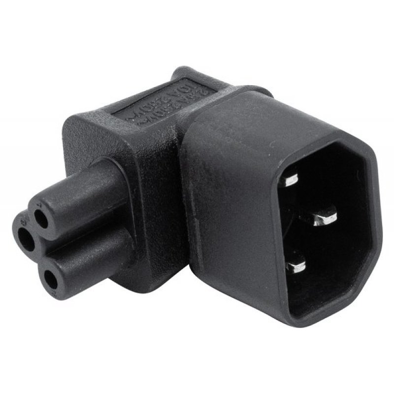Iec C14 / iec C5 adaptator