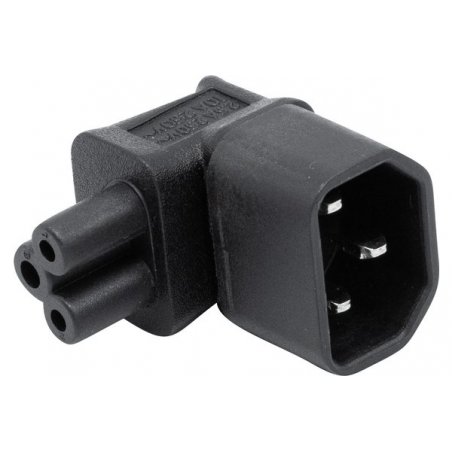 Iec C14 / iec C5 adaptator