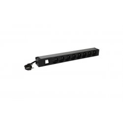 LEGRAND 19" 1U PDU WITH 8 FRENCH SOCKETS WITH SWITCH