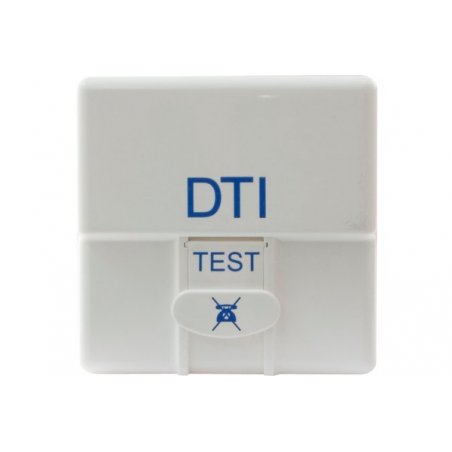 Boitier dti 3 lignes téléphoniques protégé sur rail din