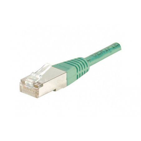 Cat6 RJ45 Patch cable F/UTP green - 0.15 m