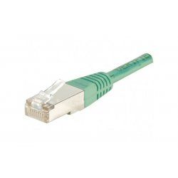 Cat6 RJ45 Patch cable F/UTP green - 0.3 m