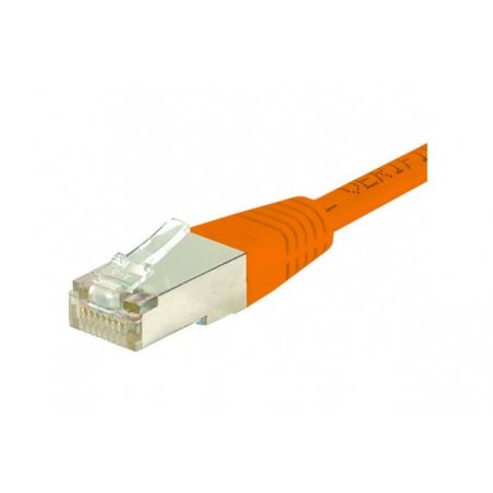 Cat6 RJ45 Patch cable F/UTP orange - 0.3 m