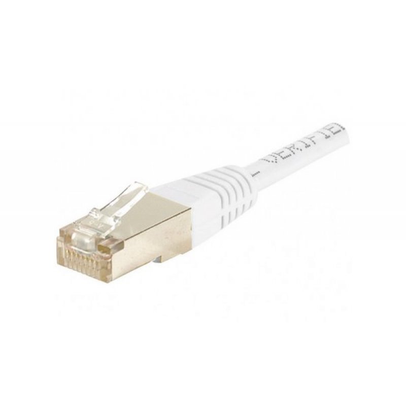 Cat6 RJ45 Patch cable F/UTP white - 0,15 m