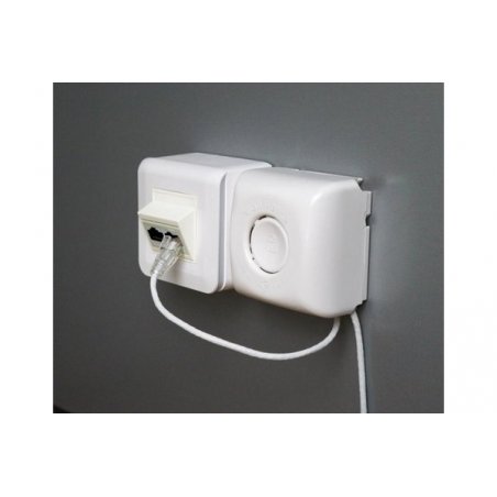 WALLPATCH Cat6A RJ45 Patch cable U/FTP - 4m