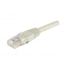 Cat5e RJ45 Patch cable U/UTP grey - 1,5 m