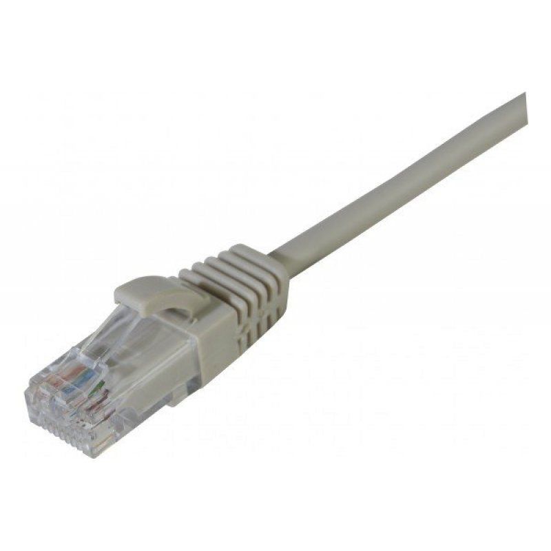 DEXLAN Cat6 RJ45 Patch cable U/UTP LSZH snagless grey - 20 m