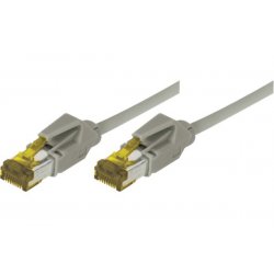 RJ45 Patch on Cat7 cable S/FTP LSZH snagless grey - 10 m
