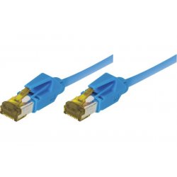 RJ45 Patch on Cat7 cable S/FTP LSZH snagless blue - 3 m