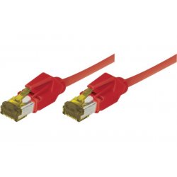 RJ45 Patch on Cat7 cable S/FTP LSZH snagless red - 1,5 m