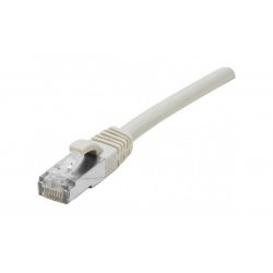 Cat6 RJ45 Patch cable F/UTP LSZH SNG grey - 0,15 m