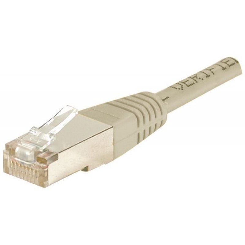Cat6 RJ45 Patch cable F/UTP grey - 5 m