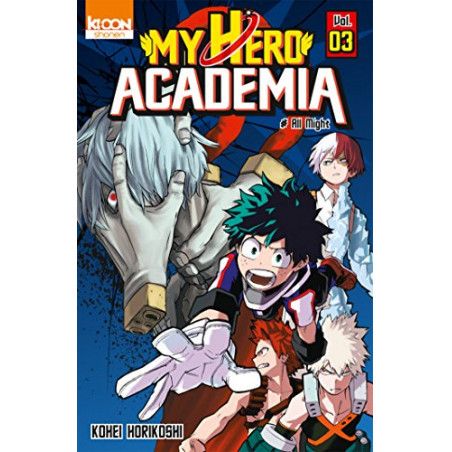 STOCKJBE5 - MY HERO ACADEMIA - Tome 3