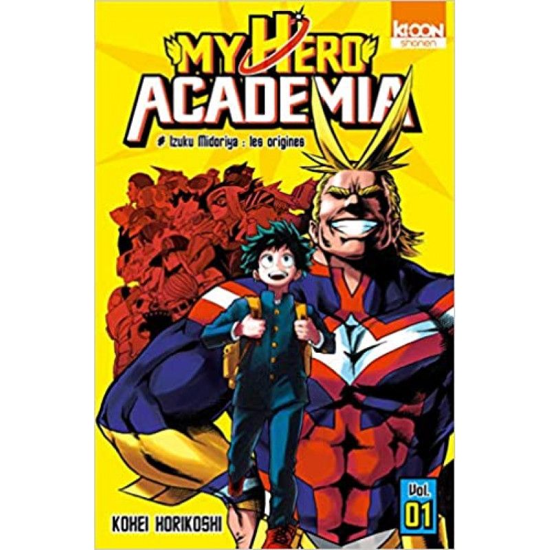 STOCKJBE1 - MY HERO ACADEMIA - Tome 1