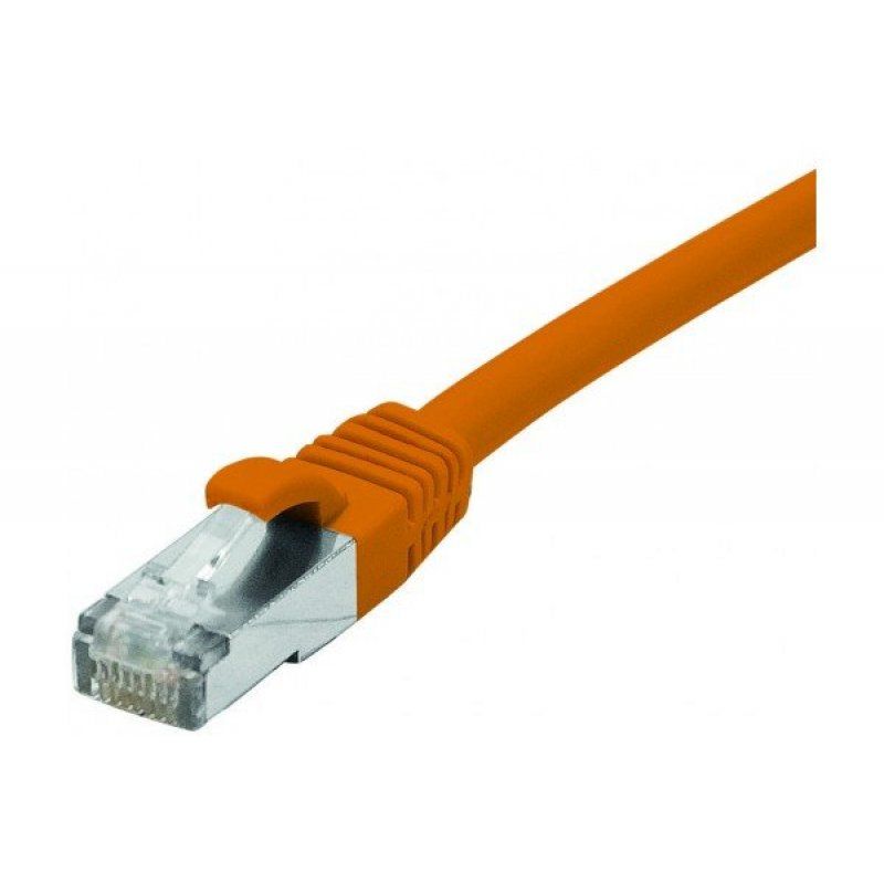 DEXLAN Cat6A RJ45 Patch cable S/FTP LSZH snagless orange - 1,5 m