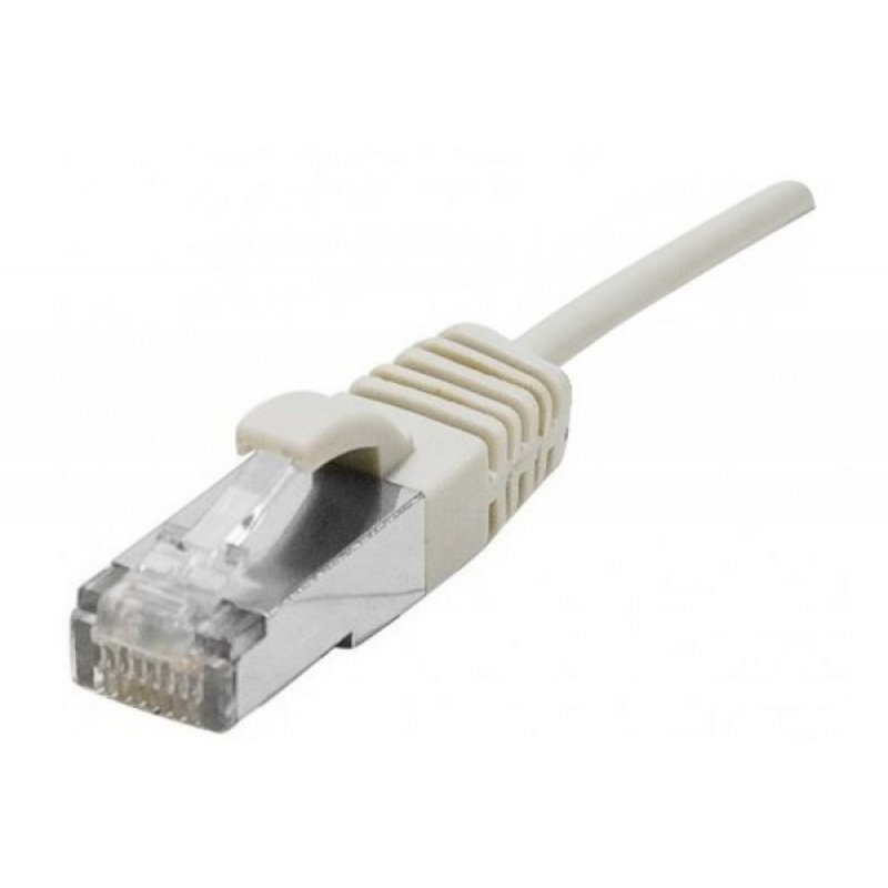 DEXLAN Cat6A RJ45 Patch cable S/FTP LSZH snagless grey - 10 m