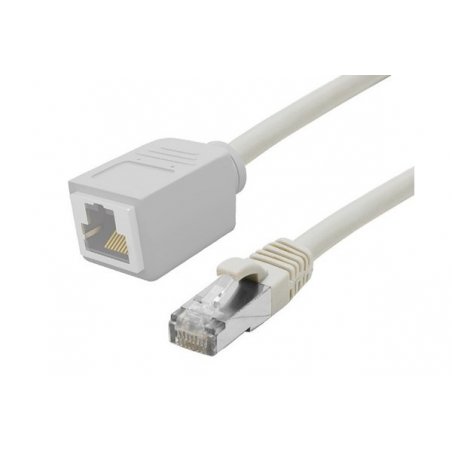 CAT6A S/FTP EXTENSION PATCH CORD GREY 10M