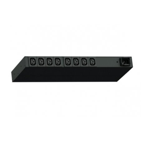 PDU IP 19" 1U 16A 8 p. 8x C13 Entrée C20 - Switched et Mesuré