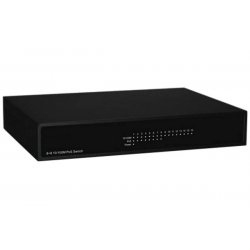 DEXLAN GIGABIT SWITCH WITH BLACK METAL HOUSING-8 PORTS