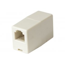 Telephone Plug Female to Female RJ12 Straight