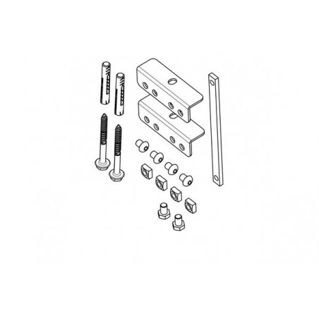 PFA 9126 PFB 34XX BRACKET KIT BLACK