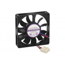 Spare Lubricated Fan 4 Wires- 70 x 70 x 15 mm