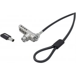 DACOMEX ANTIVOL NOTEBOOK K-LOCK COMBO CODE+KEY W/MASTER KEY