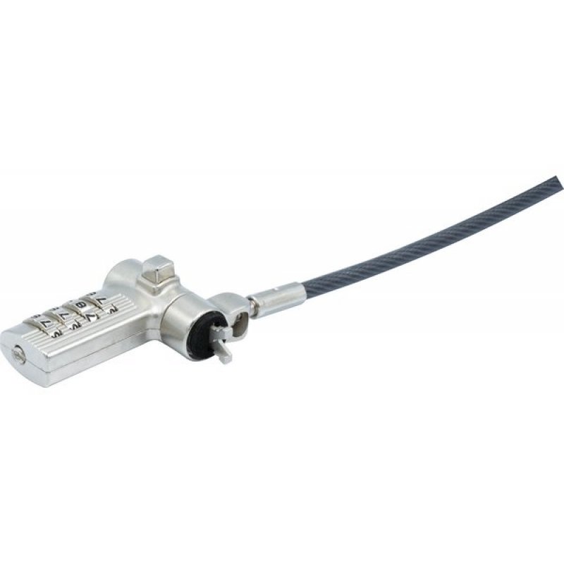 Universal switchable coded lock K-lock/Wedge/nano