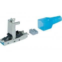 Field termination plug RJ45 CAT6A STP