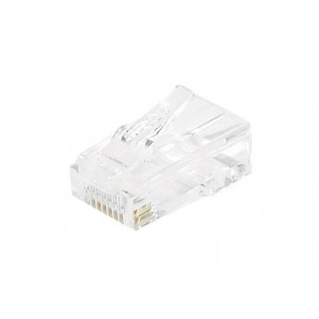 Modular Plug RJ45 Cat.6 UTP for Solid Wire cable Bag of 10