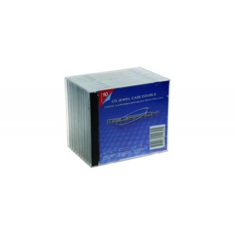 Pack 10 boites slim CD/DVD