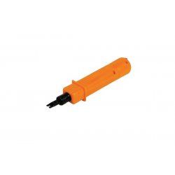 Impact and punch down tool for110 terminal block