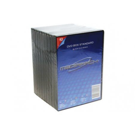 Pack 10 Boites DVD Standard (Noir)