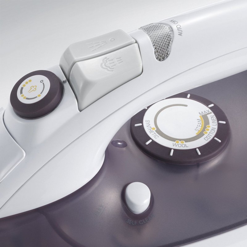 Seve Dampfbügeleisen BA 3210  wh-flieder | 2500 W