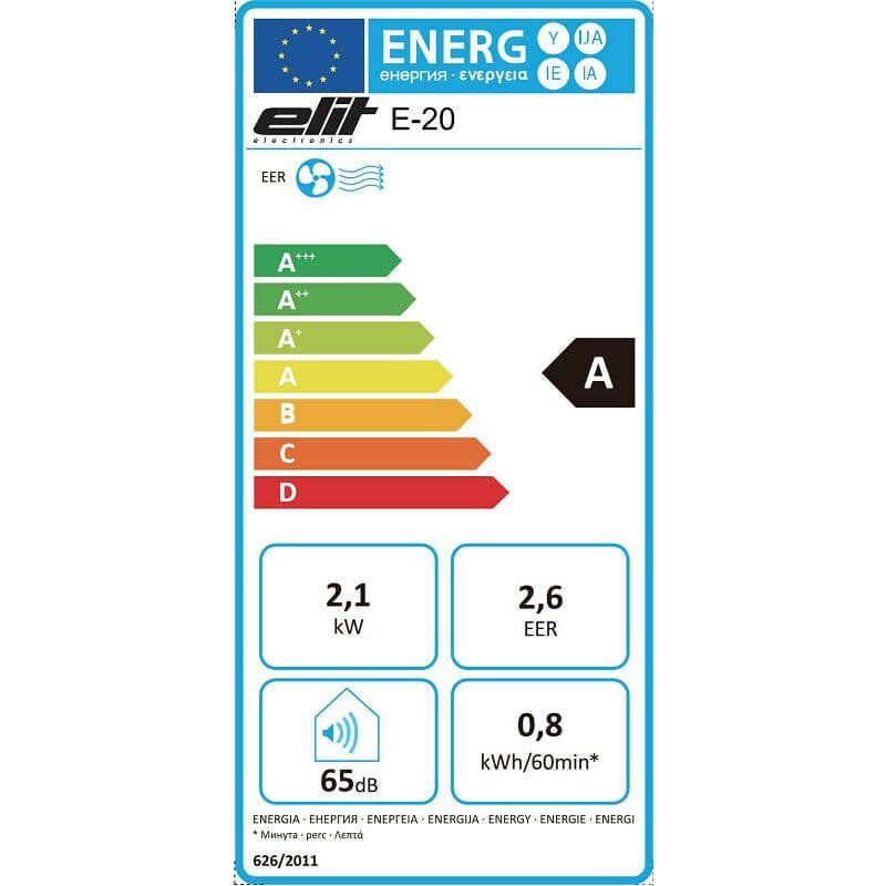 ELIT Klimagerät E-20  7000BTU         wh