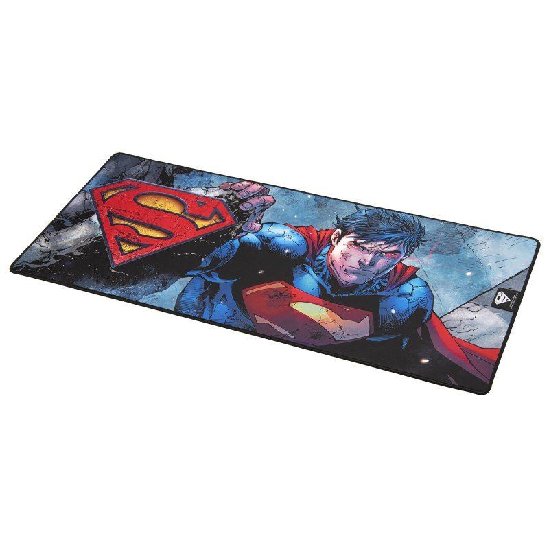 Tapis de souris Subsonic Superman XXL (Bleu/Rouge)