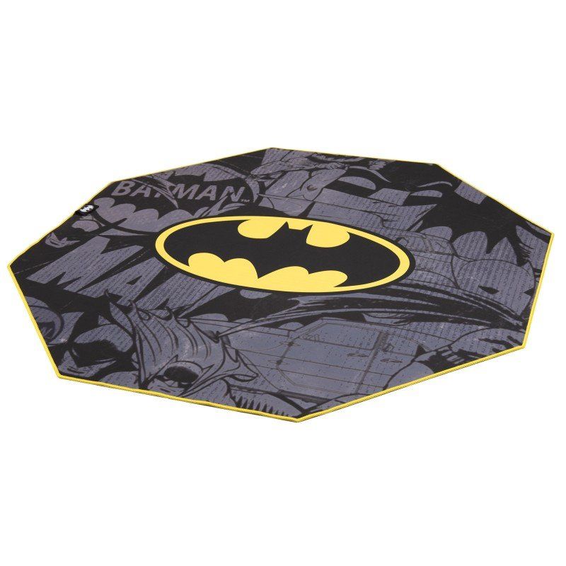 Tapis de sol Gamer Subsonic compatible Batman (Noir/Gris)