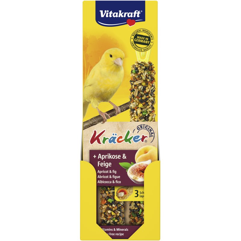 Vitakraft - Kräcker® abricot and fig for canary´s