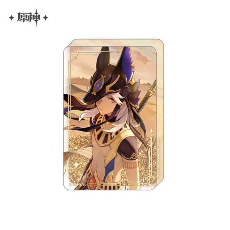 GGenshin Impact Ornement en acrylique avec paillettes Cyno 8,5 cm