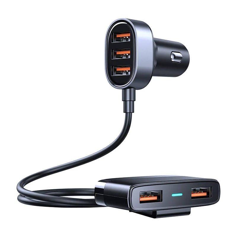 STOCKINK1-Car charger Joyroom JR-CL03 5-Port USB (black)