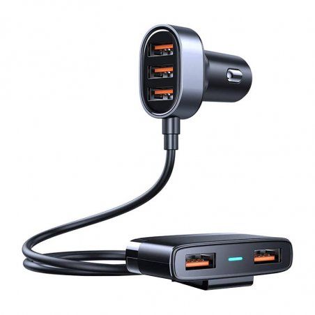 STOCKINK1-Car charger Joyroom JR-CL03 5-Port USB (black)