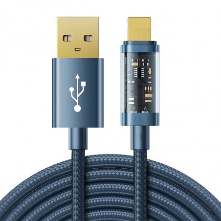 Data Cable to USB-A / Lightning / 2.4A / 2m Joyroom S-UL012A20 (blue)