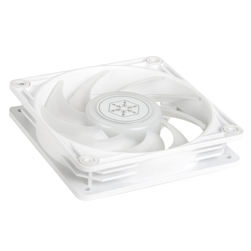 SilverStone VISTA Performance PWM Lüfter, ARGB - 120mm, weiß