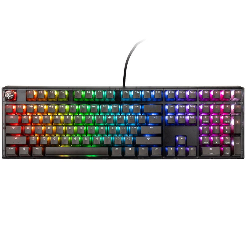 Ducky One 3 Aura Black Gaming Tastatur, RGB LED - MX-Blue (US)