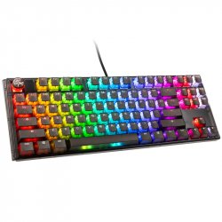 Ducky One 3 Aura Black TKL Gaming Tastatur, RGB LED - MX-Silent-Red (US)