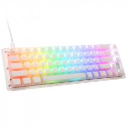 Ducky One 3 Aura White SF Gaming Tastatur, RGB LED - Gateron Baby Kangaroo (US)